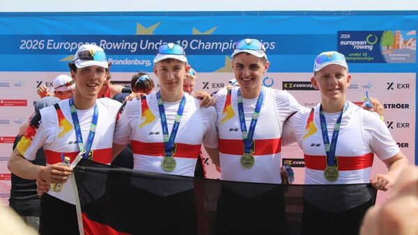Historischer EM-Triumph: Otterndorfer gewinnen Gold im Doppelvierer