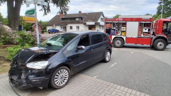 Unfall nach Giants Run in der Wingst: Hoher Sachschaden an zwei Fahrzeugen