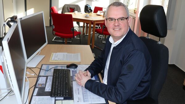 Ein Vermesser mit Blick fürs Ganze: Peter Alpers leitet Regionaldirektion Otterndorf