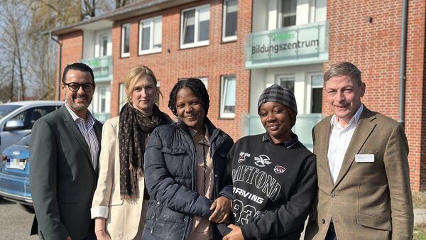 "Lassen alles hinter sich": Afrikanische Kräfte fangen an Helios-Klinik Cuxhaven an