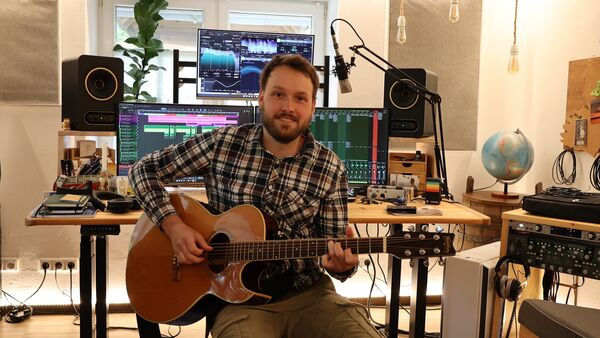 "Don't Give Up": Wie ein Musiker aus Hemmoor schwere Zeiten vertont