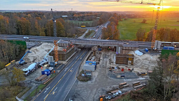 Wegen Brückenarbeiten an A27-Anschlussstelle: Vollsperrung der B71 bei Bremerhaven