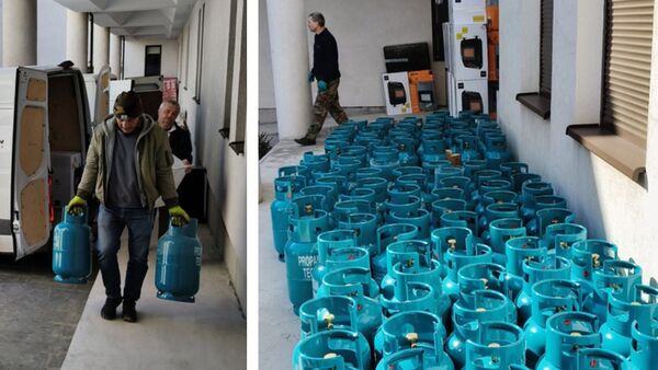 Rotary Clubs aus der Elbe-Weser-Region bringen über 170 Heizöfen in die Ukraine