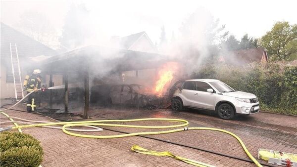 Feuer in Burweg: Drei Verletzte und 180.000 Euro Schaden im Kreis Stade