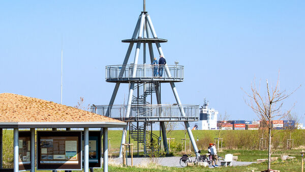 Vorübergehende Sperrung des Aussichtsturms im Landschaftspark Altenbruch