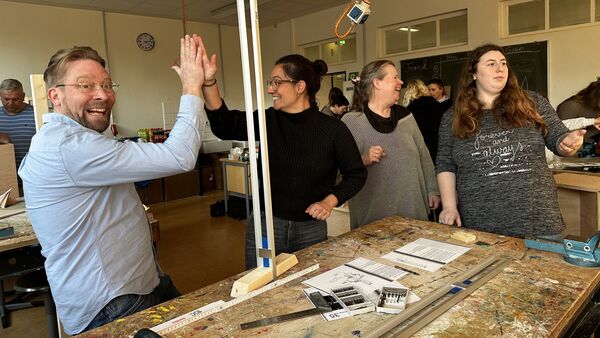 Große bauen für die Kleinen: Mini-Phänomenta entsteht in Döse
