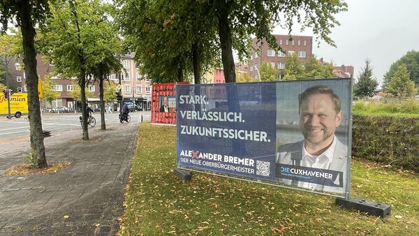 Plakat-Diebstahl im Cuxhavener Wahlkampf: 500 Euro für entscheidenden Hinweis