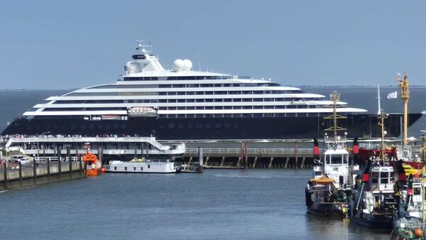 Luxusexpeditionsschiff beeindruckt vor Cuxhaven: Jetzt nächste Chance auf Sichtung
