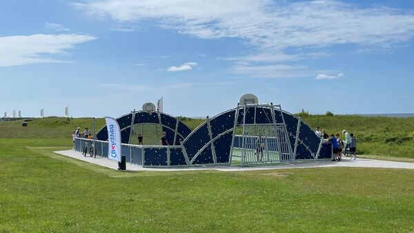 Neuer Soccer-Court in Cuxhaven: Auch am Strand in Döse kann ab sofort gekickt werden